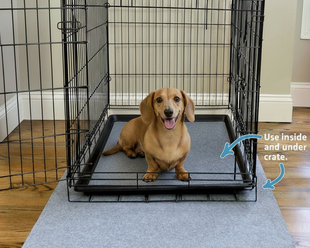 Drymate dog crate mat waterproof backing