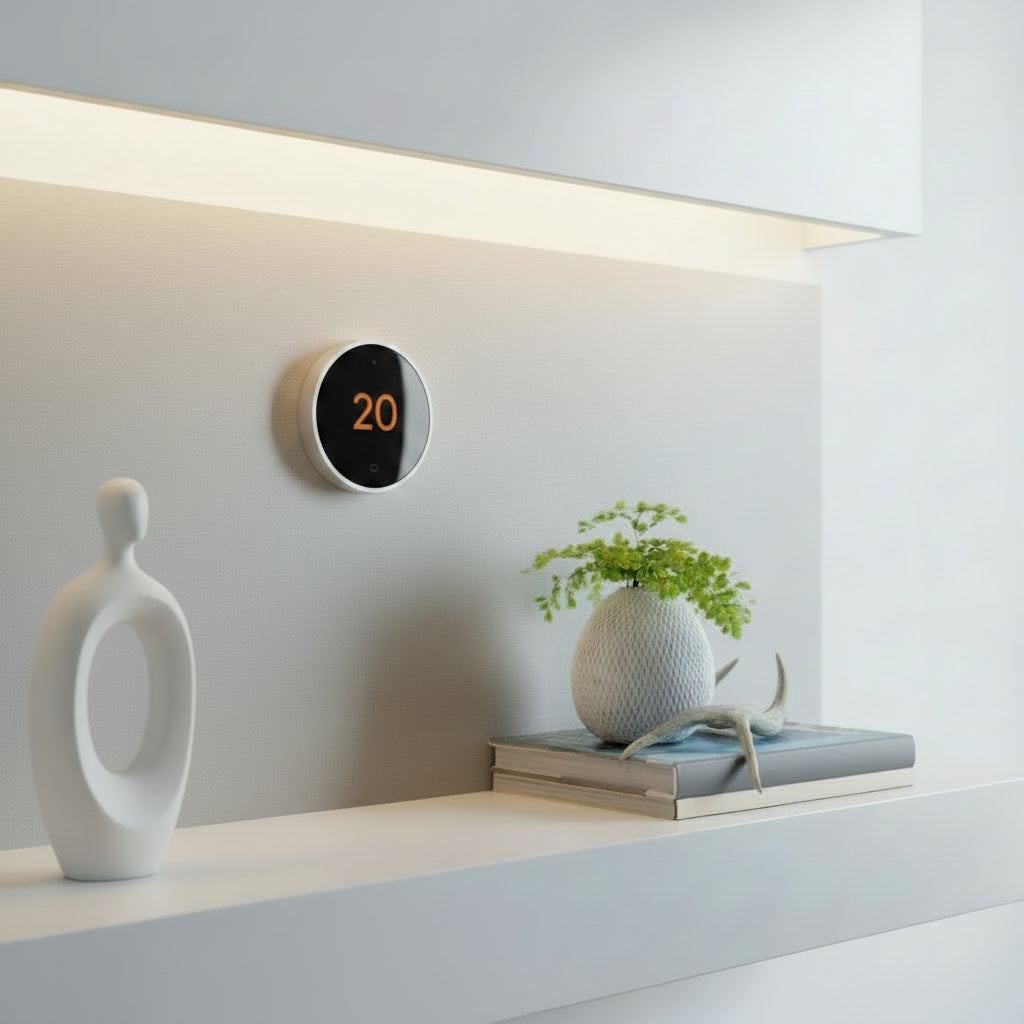 Google Nest Learning Thermostat 3rd generation in a home setting