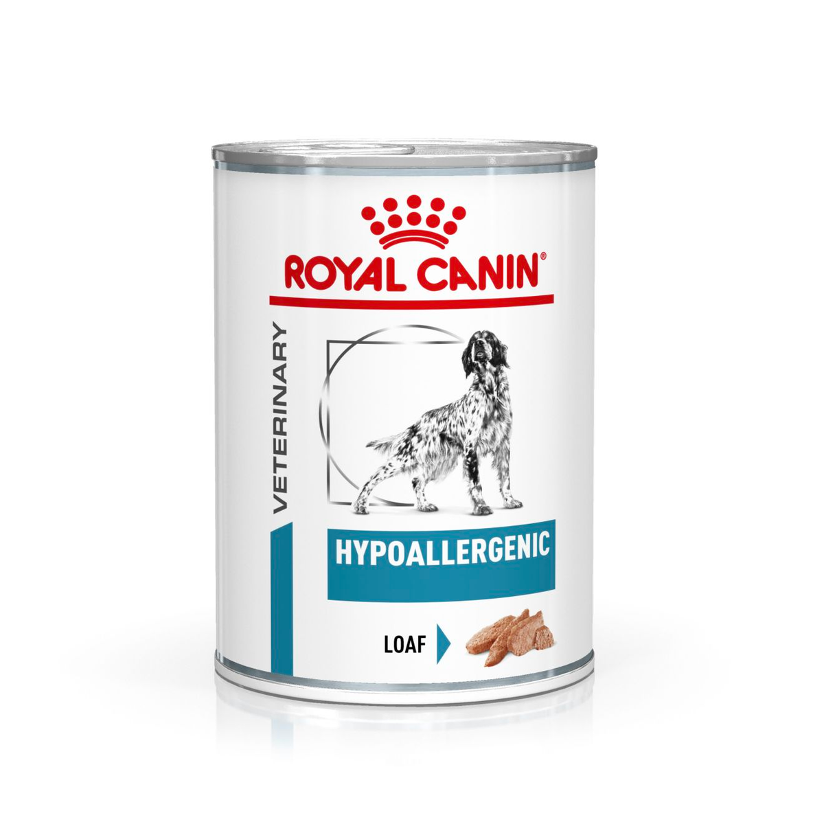 Royal Canin Hypoallergenic Loaf official product benefits graphic