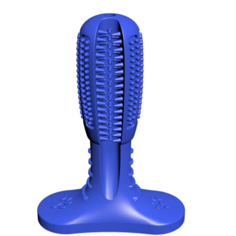 Dog Stick toothbrush Purple Blue Colour