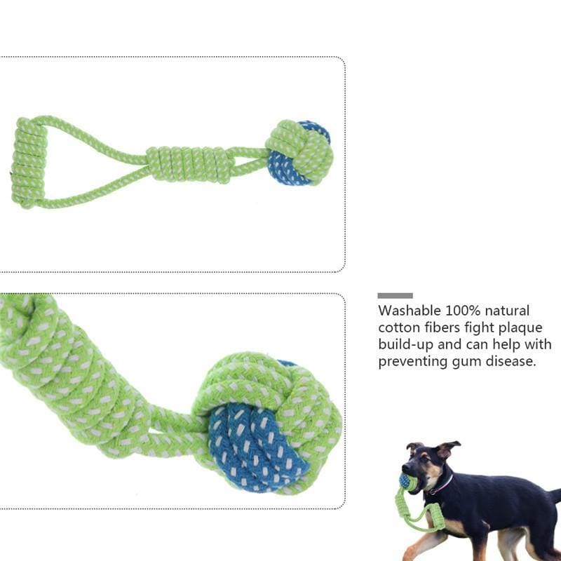 Chewing Knot Rope Toy - Dog Toys