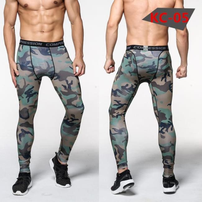 Hoxton Gym Camouflage Leggings - C8 / S - Leggings