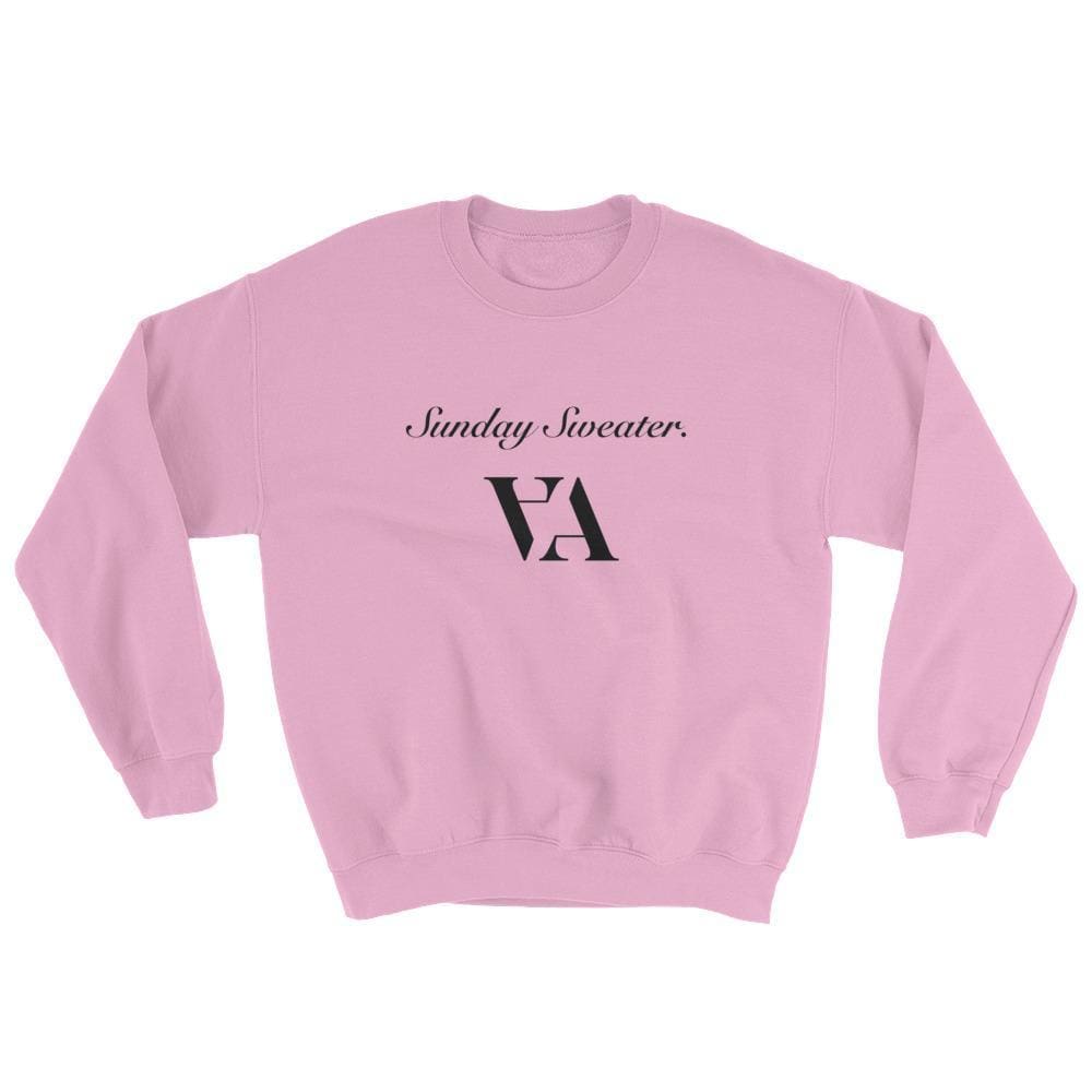 Lazy Sunday Sweater. - Light Pink / S - Sweater
