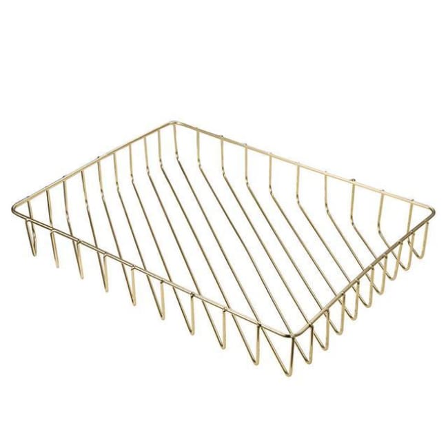 Marylebone Luxury Desk Storage Organizer - Gold - Desk Storage