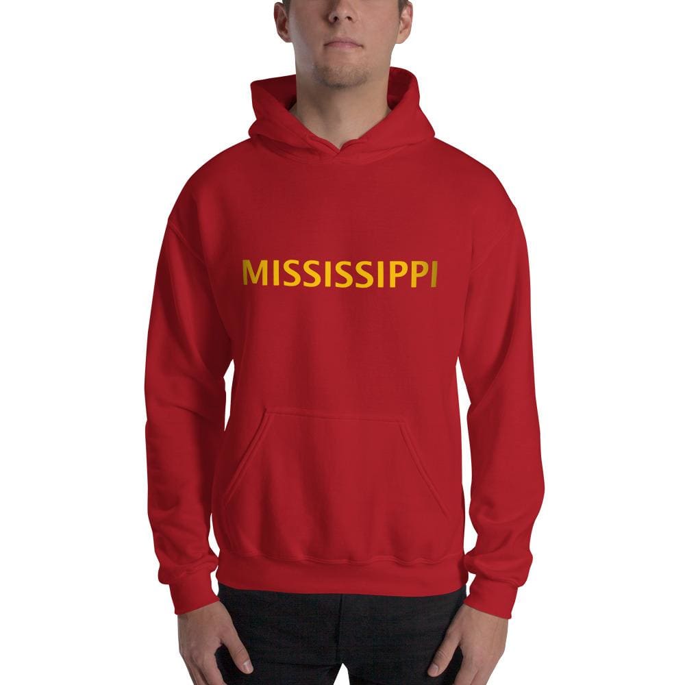 Mississippi Hooded Sweatshirt - Red / S - Sweater