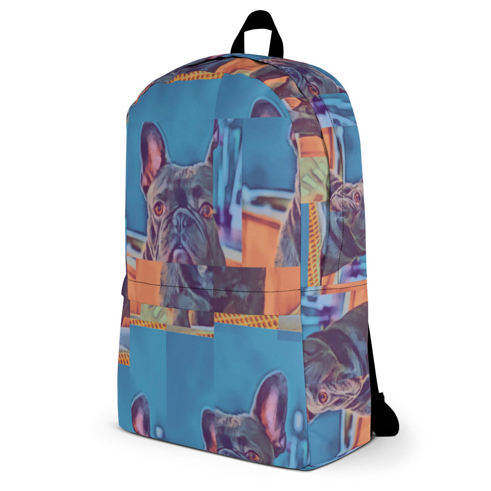 Personalised backpack right side