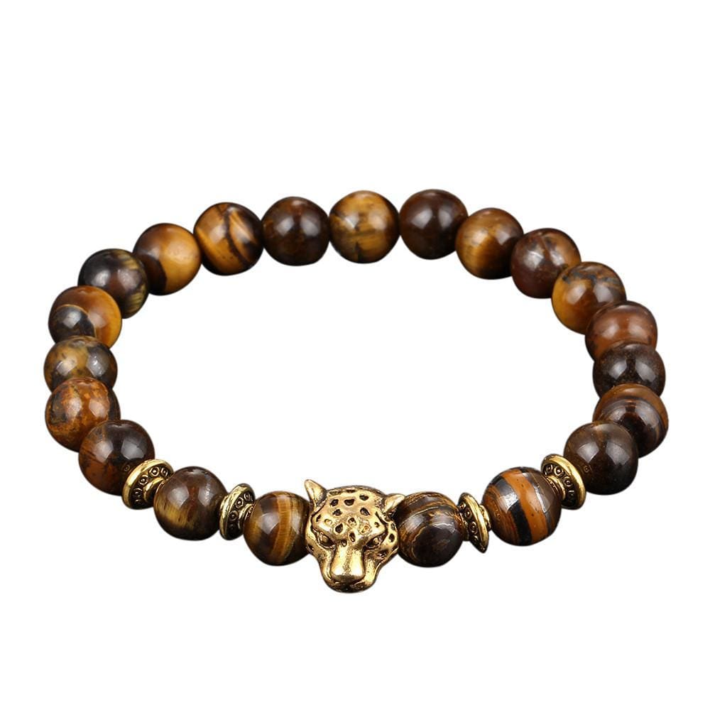 Obsidian & Lava Stone Bead Bracelets - Multicolor / One-Size / K - Bracelet