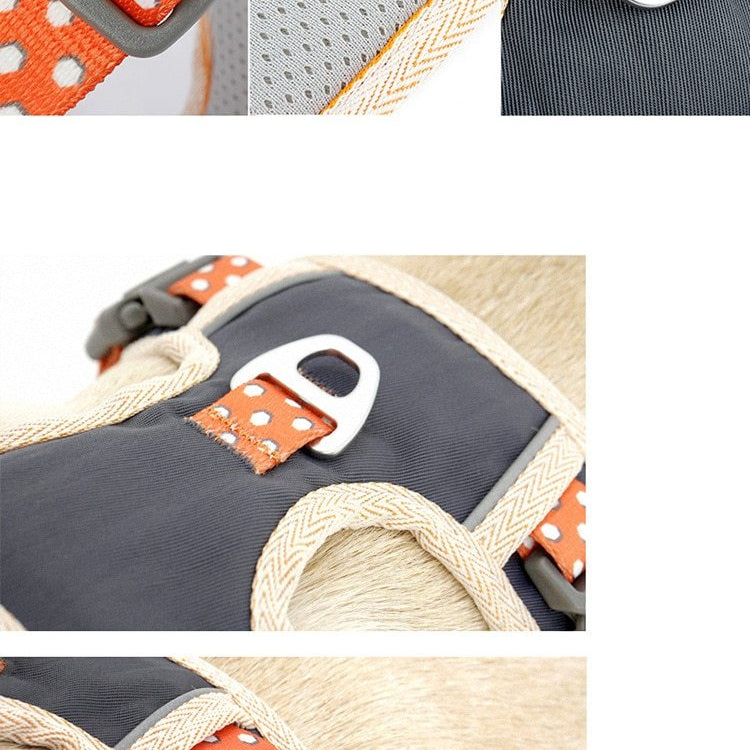 French Bulldog Nylon Harness - Product features