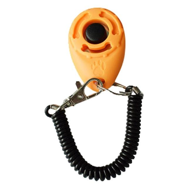 Dog clicker - yellow colour