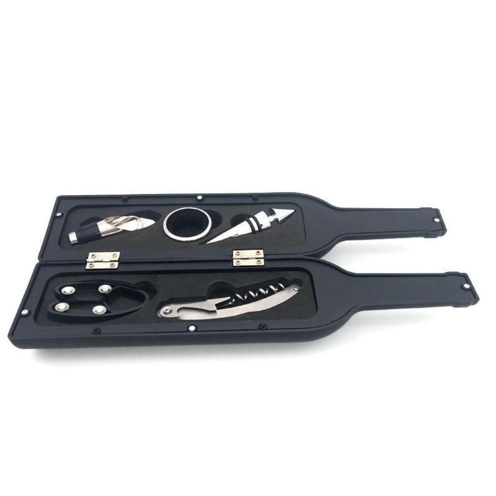 Wine Bottle Corkscrew & Accessory Set - Corkscrew Bottle Opener