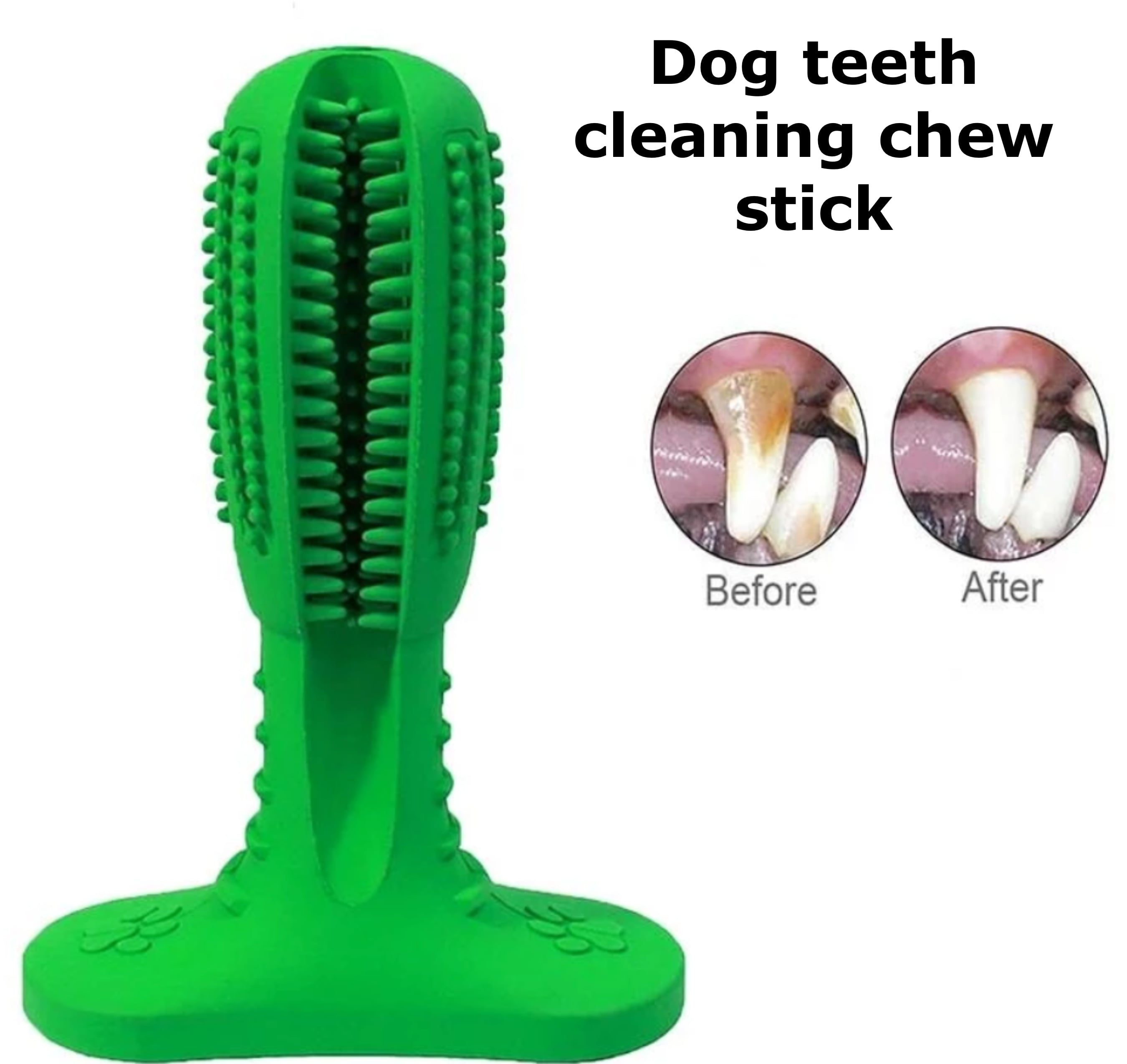 Dog dental chew as part of a wider dental-care routine