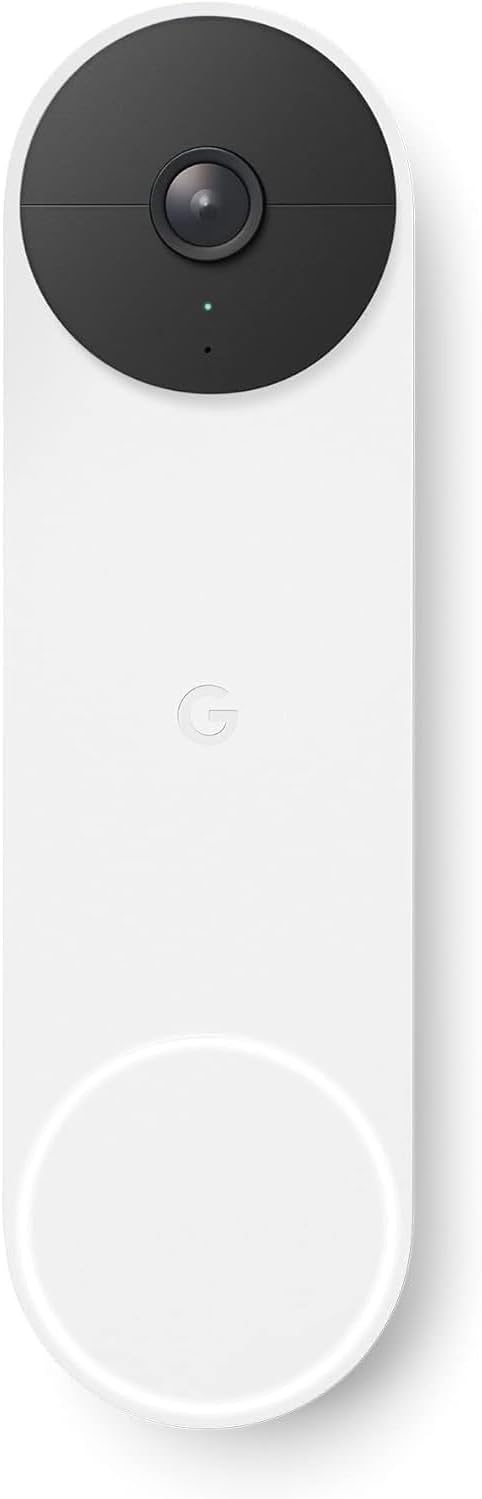 Google Nest Doorbell battery smart video doorbell for managing visitors during IVDD recovery