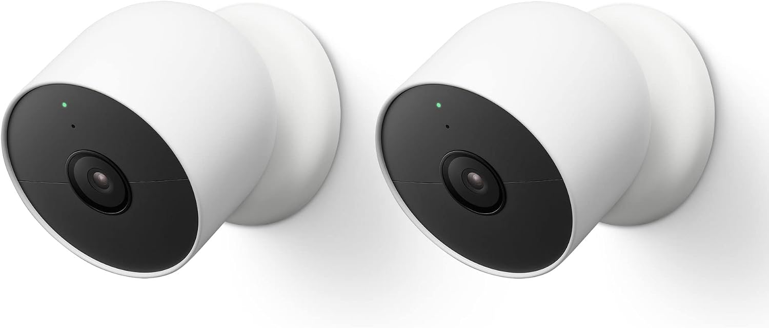 Google Nest Cam battery indoor or outdoor smart camera for flexible dog monitoring