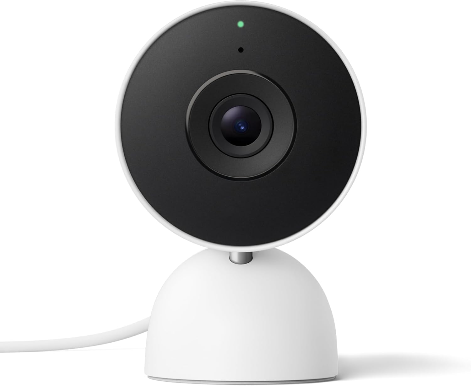 Google Nest Cam Indoor wired smart camera for monitoring a dog during IVDD recovery