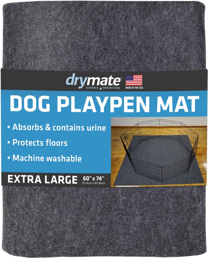 Drymate extra large dog playpen mat product packaging