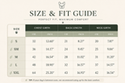 French Bulldog denim dungarees size guide