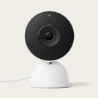 Google Nest Cam Indoor wired smart camera for monitoring a dog during IVDD recovery