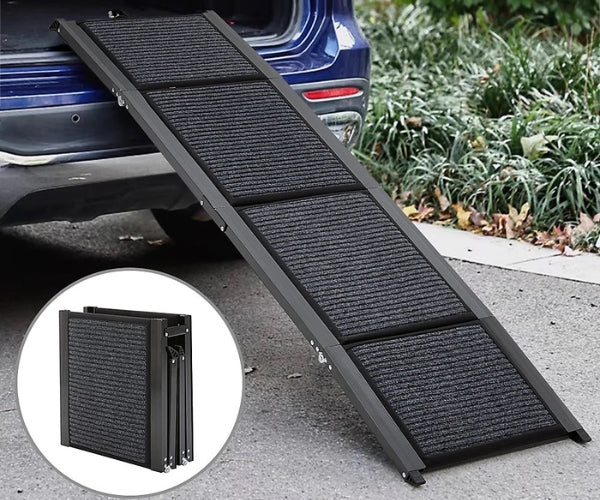 Zoomadog foldable aluminium car dog ramp official product image