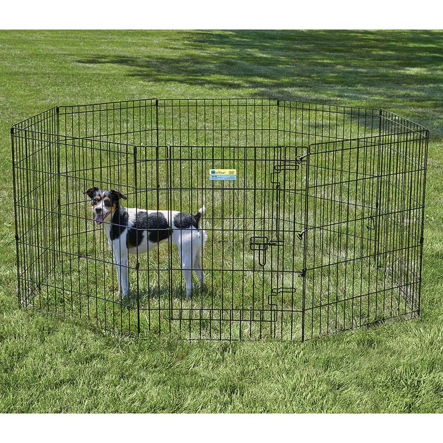 MidWest Contour Exercise Pen official product and setup view