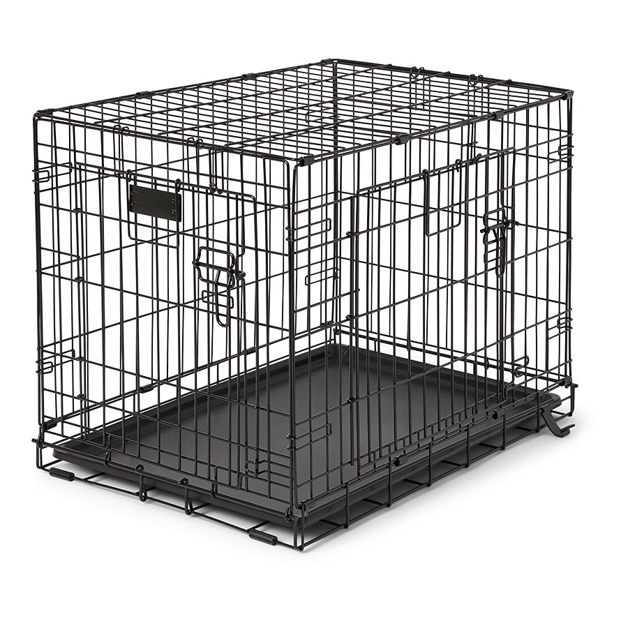 Pets at Home Double Door Folding Dog Crate second official product view