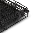 Pets at Home Double Door Folding Dog Crate side view
