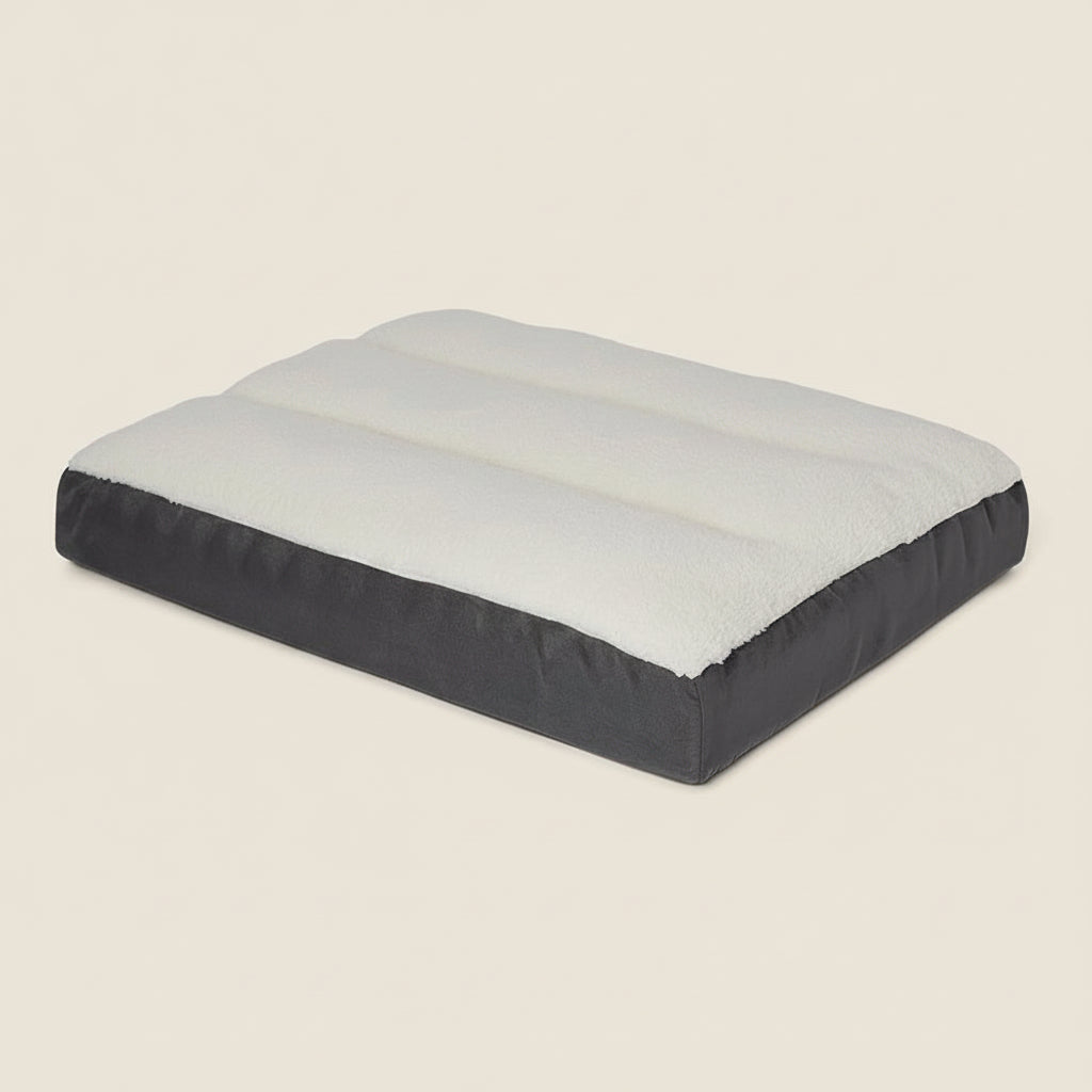 Pets at Home Teddy Dog Mattress Grey second official product view