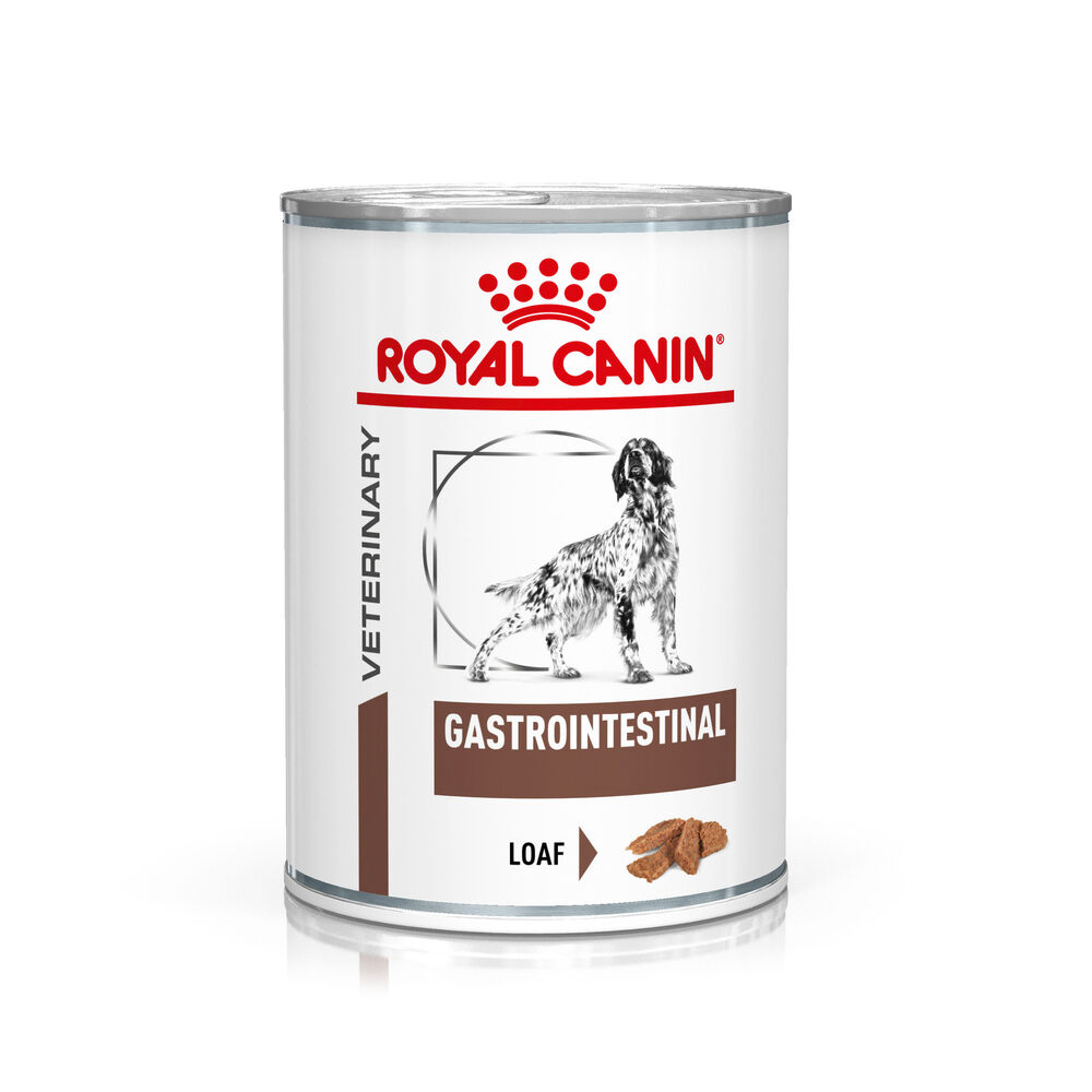 Royal Canin Gastrointestinal Loaf official product benefits graphic