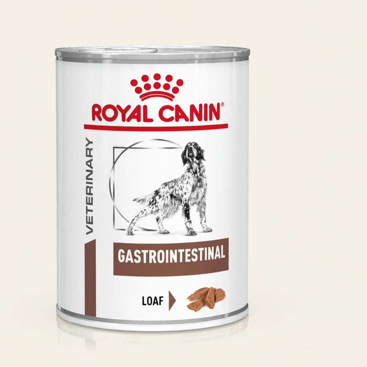 Royal Canin Veterinary Gastrointestinal Loaf wet dog food 400g can