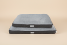 Scruffs Harvard Orthopaedic Mattress in graphite grey showing deep cushioned support