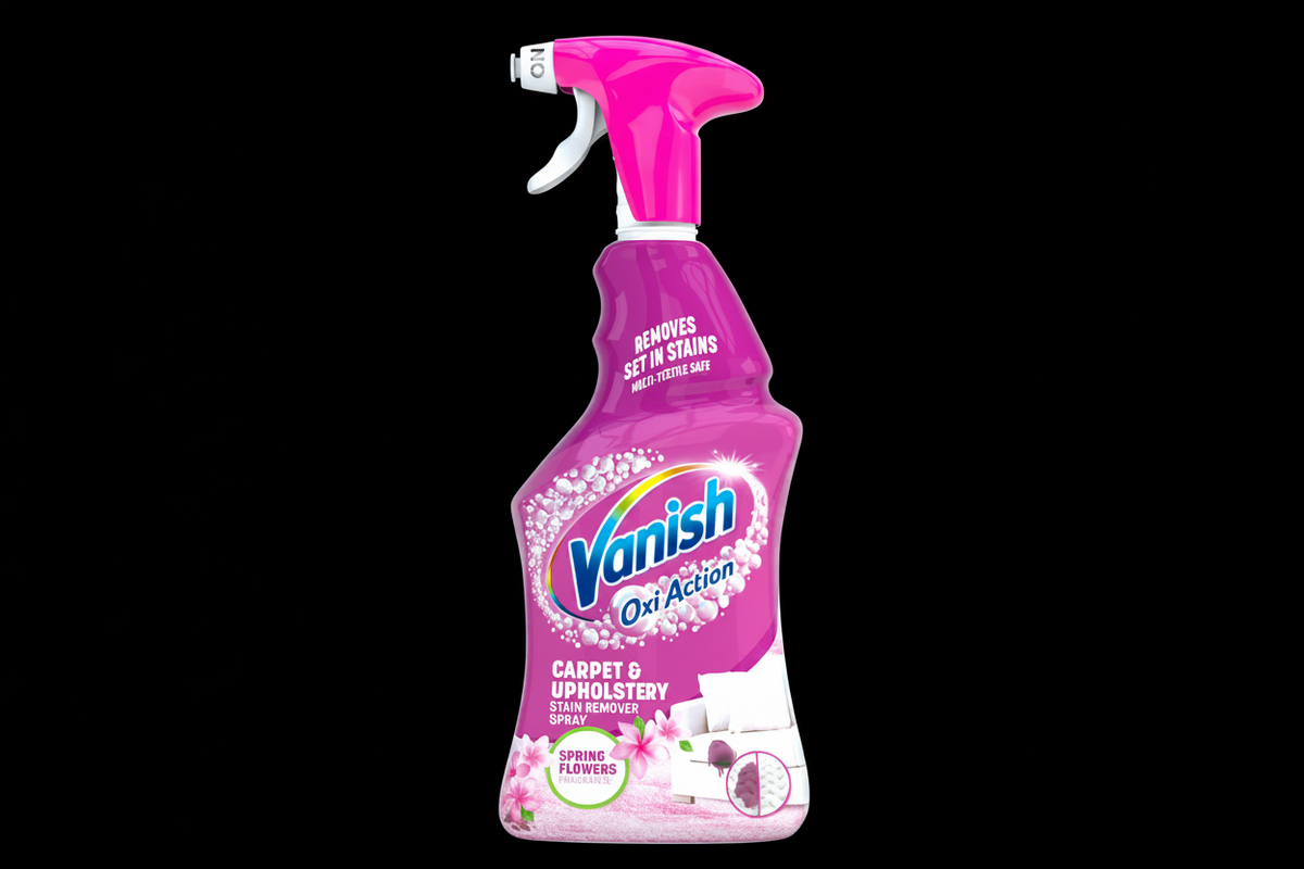 Vanish Oxi Action Carpet & Upholstery Stain Remover 500ml official product image