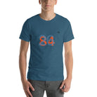 2684 Portobello Short-Sleeve Mens T-Shirt - Heather Deep Teal / S - Tshirt