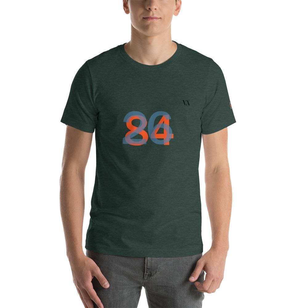 2684 Portobello Short-Sleeve Mens T-Shirt - Heather Forest / S - Tshirt