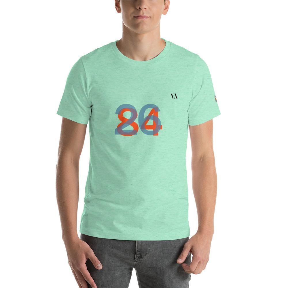 2684 Portobello Short-Sleeve Mens T-Shirt - Heather Mint / S - Tshirt