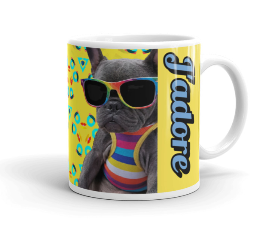 Frenchbulldog Coffee Mug - front side 