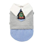 Back To School For Charlie And Jessie Dog Clothes - Gray / L - Dog Clothes