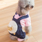 Dapper Joe Dog Dungaree Costume - Navy / Xs ( Chest 30Cm ) - Dog Clothes