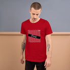 Flow Design Short-Sleeve Unisex T-Shirt - Red / S - Tshirt