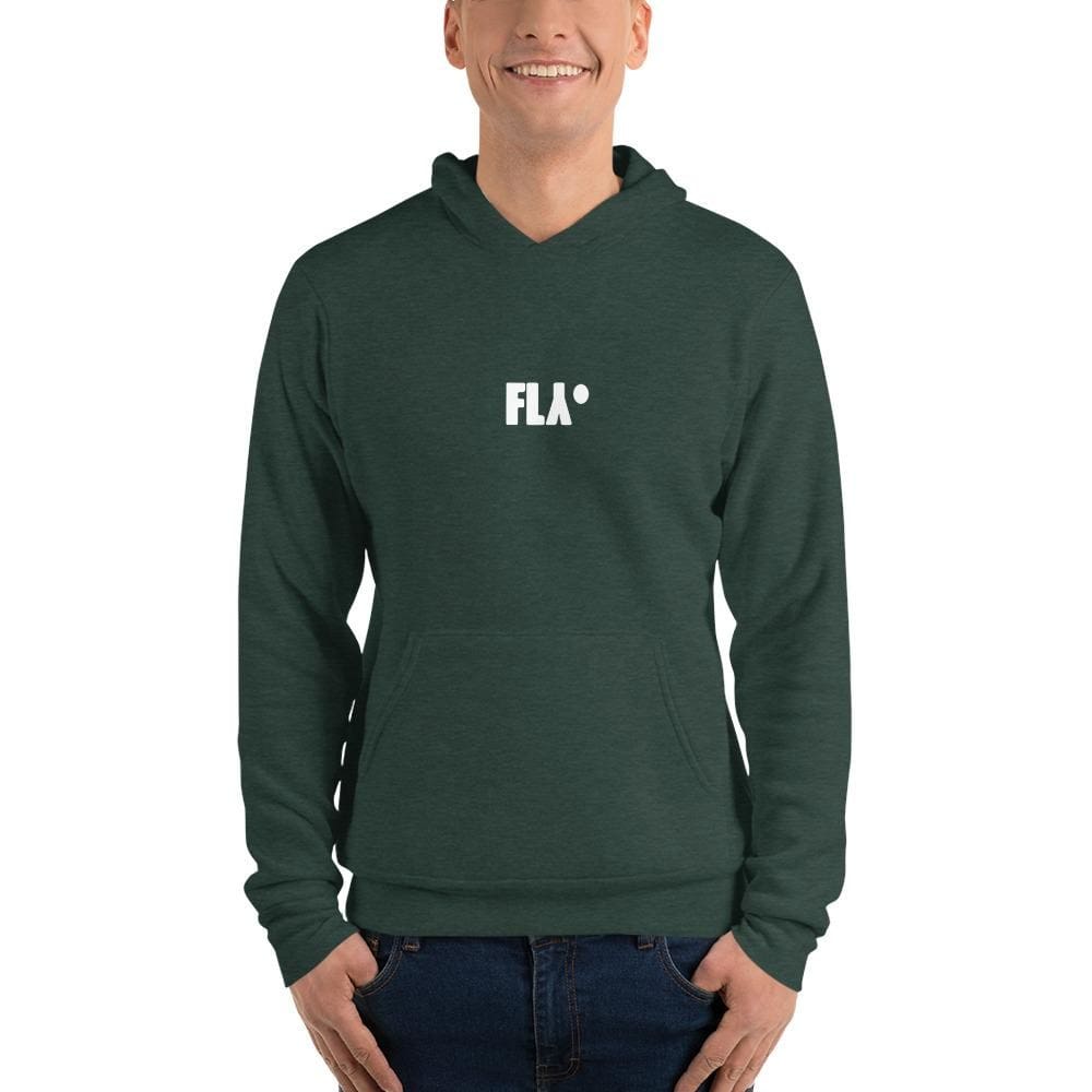 Fly Unisex Hoodie - Heather Forest / S - Hoody