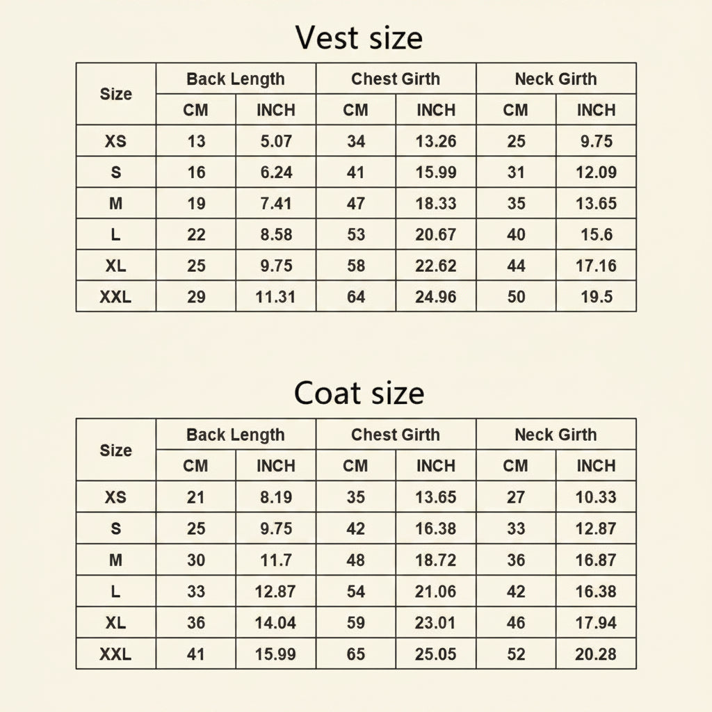 French Bulldog formal jacket and vest style options