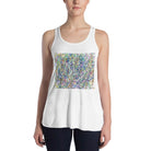Gothenburg Womens Flowy Racerback Tank - White / S