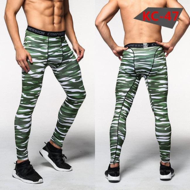 Hoxton Gym Camouflage Leggings - C14 / S - Leggings
