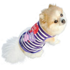 Hug Me & Kiss Me Small Dog Tshirt - Blue / L - Dog Clothes
