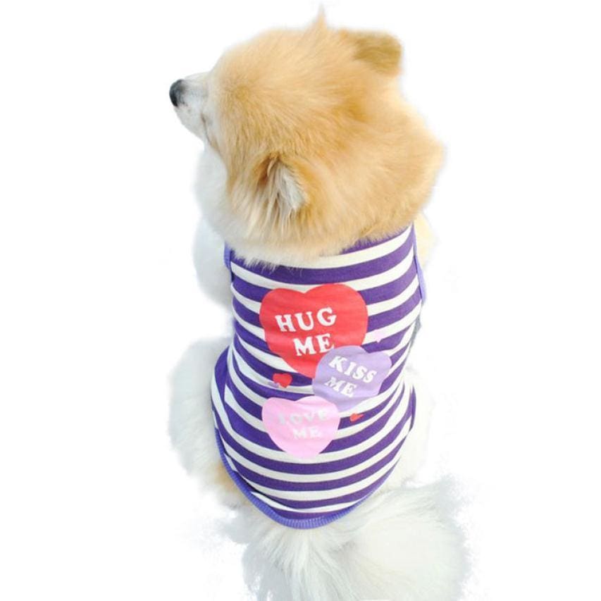 Hug Me & Kiss Me Small Dog Tshirt - Dog Clothes