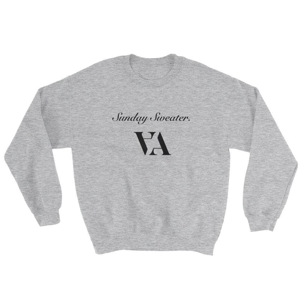 Lazy Sunday Sweater. - Sport Grey / S - Sweater