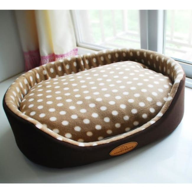 Luxury Dog & Cat Bed - Brown / S 35X30Cm - Dog Bed