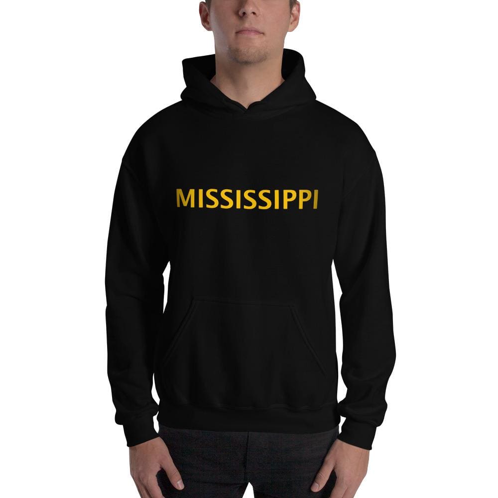 Mississippi Hooded Sweatshirt - Black / S - Sweater