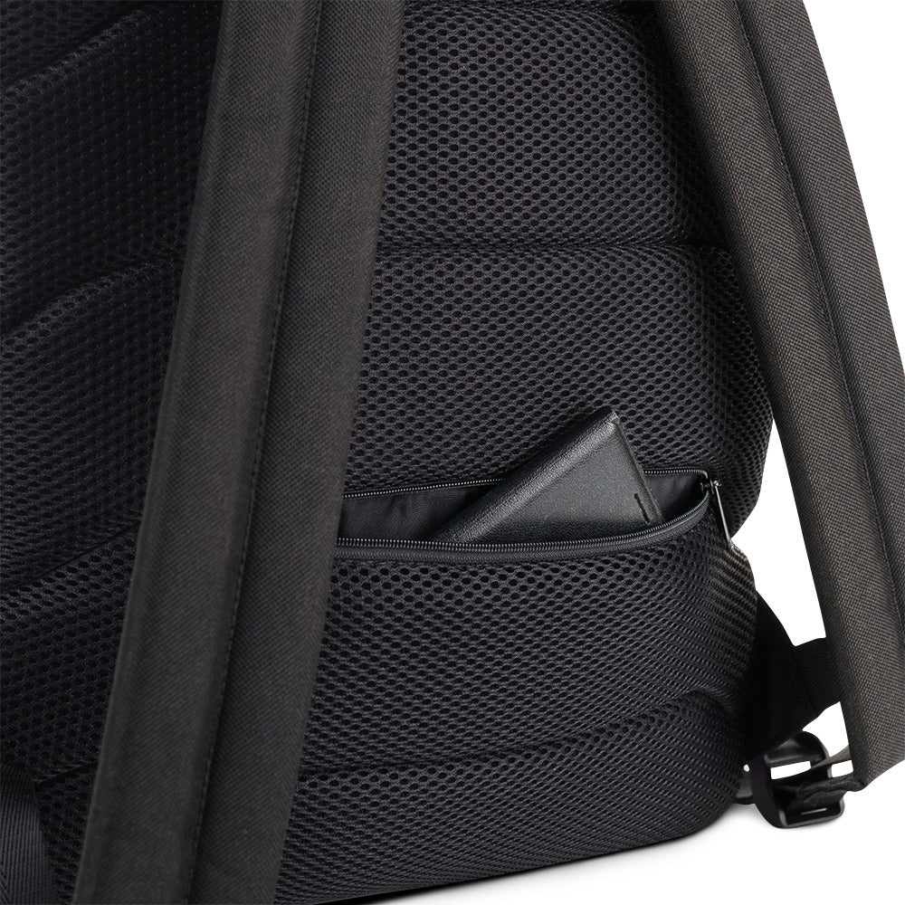 Personalised backpack - wallet storage pocket