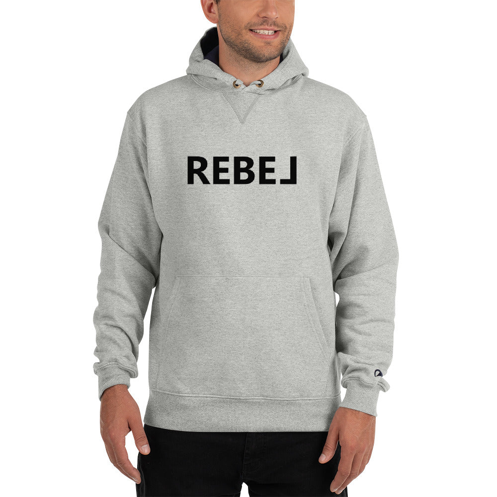Champion Hoodie - Rebel Text