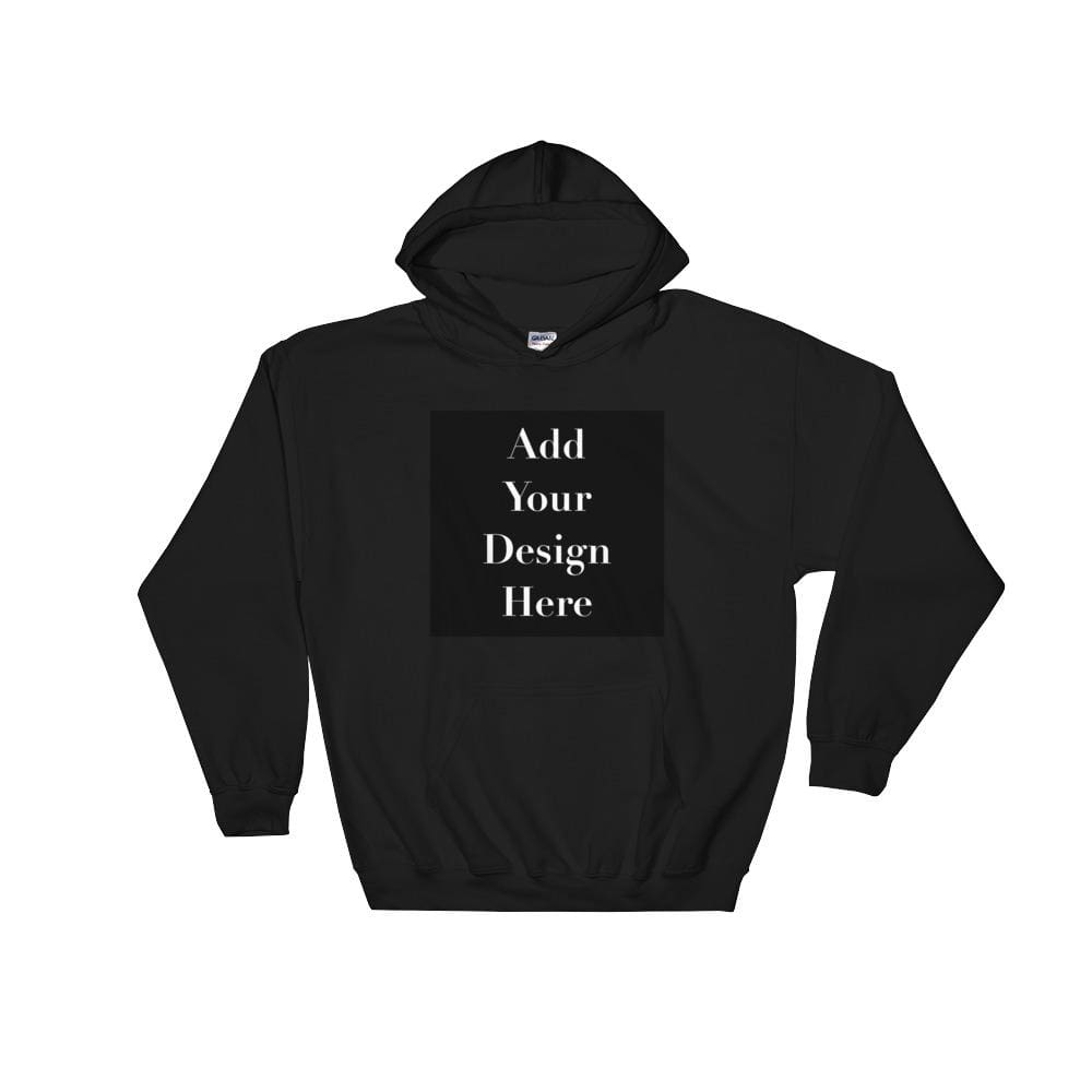 Personalise Your Own Hooded Sweatshirt - Black / S - Sweater