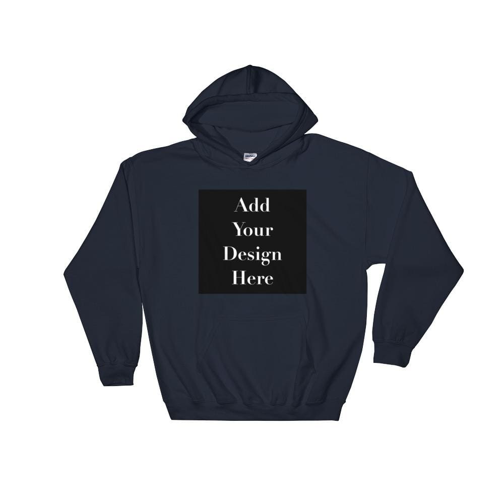 Personalise Your Own Hooded Sweatshirt - Navy / S - Sweater
